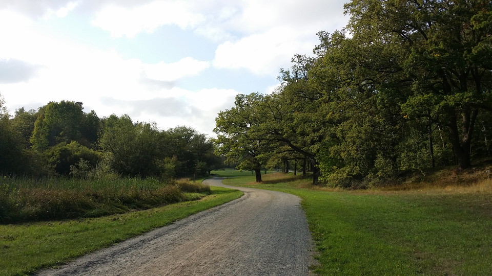 Gång, cykel- och ridväg vid Koltorp. Foto Lidingö stad