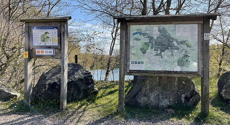 Skyltkartor.