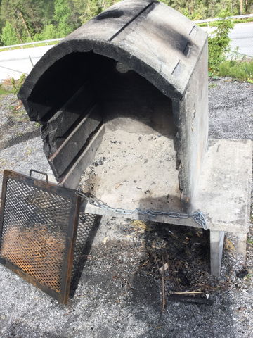 Södra Berget grillplats utsikten