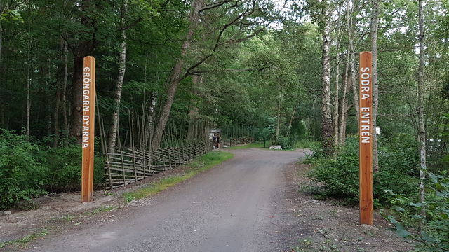 Parkeringsplats, Gröngarnsåsen och Dyarna