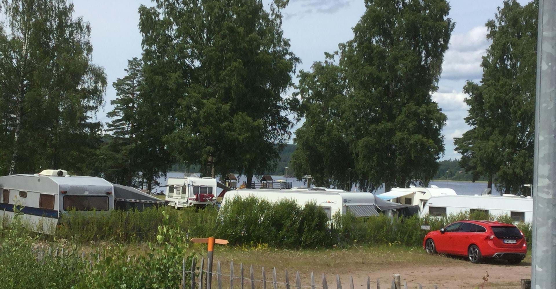 Pinnarps Camping. 
Etapp: Smedstorp-Pinnarp. Kisa-Pinnarp och Pinnarp-Fagerhult. 
Kinda