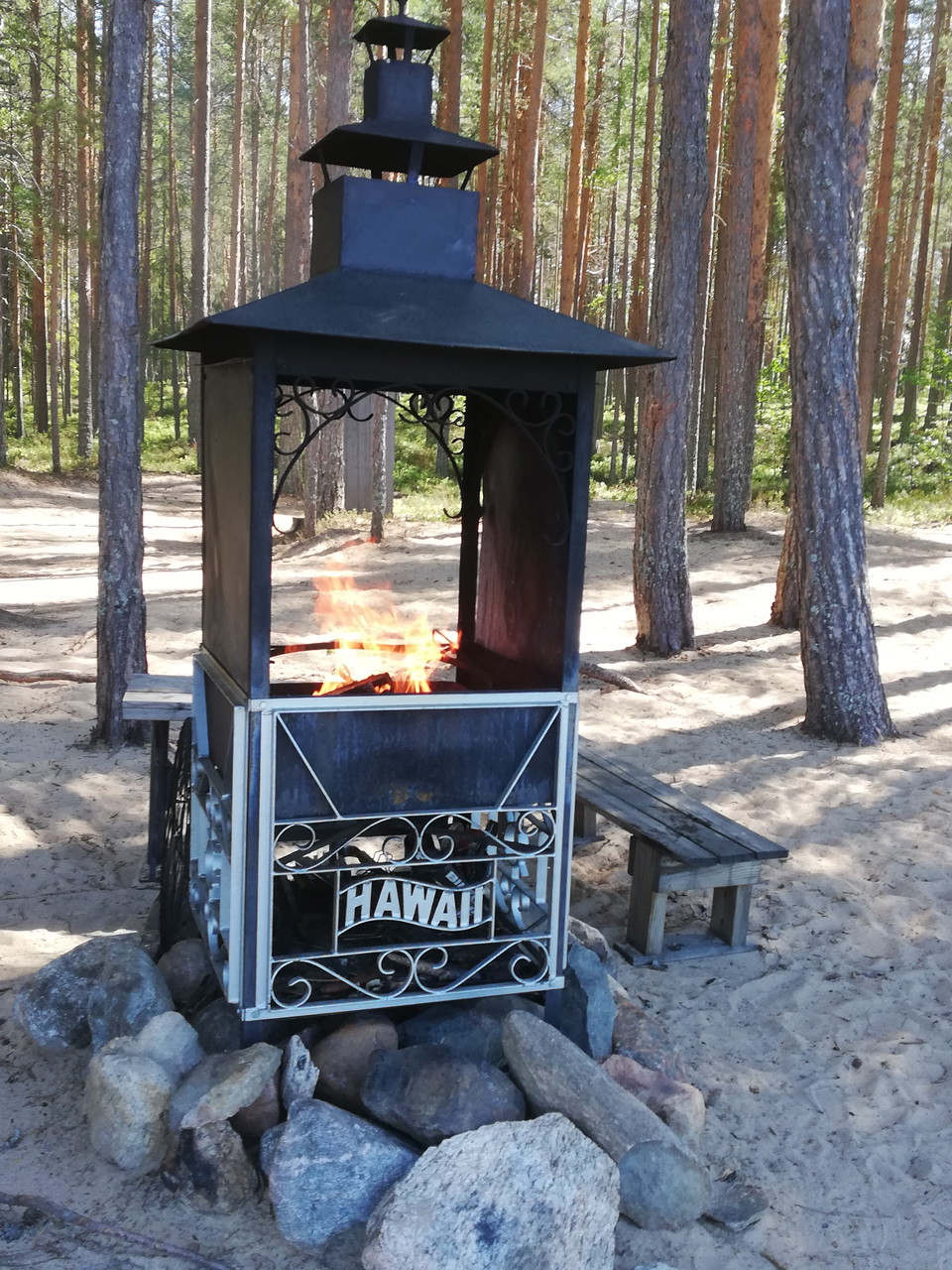 Tänk att avnjuta en måltid och bad på Hawaii - hemester när det är som bäst