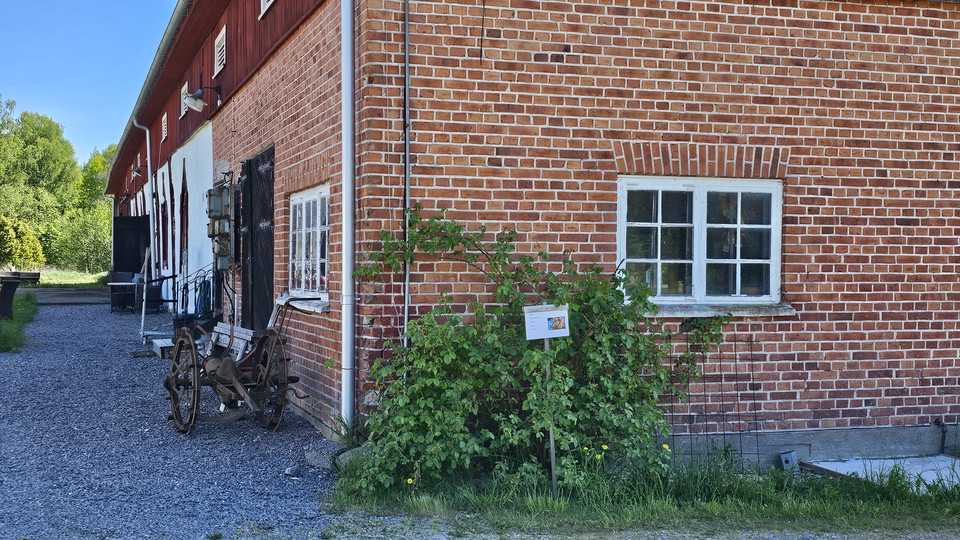 Tipspromenadens första fråga vid parkeringen.