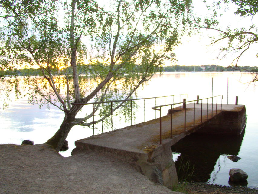 Abborrbryggan. Foto Lidingö stad.
