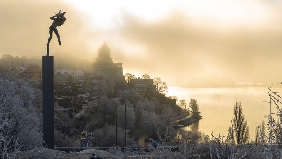 Utsikt söderut från Torsviksberget. Foto Bo Vading