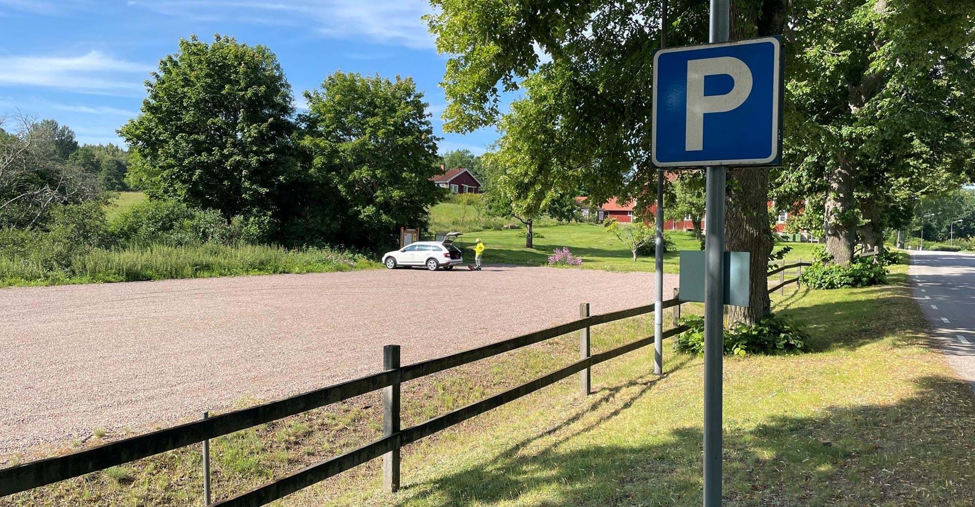 Parkering Norra Vi
Etapper: Norra Vi – Österbymo,  Smedstorp-Norra Vi, Norra Vi runt
Ydre