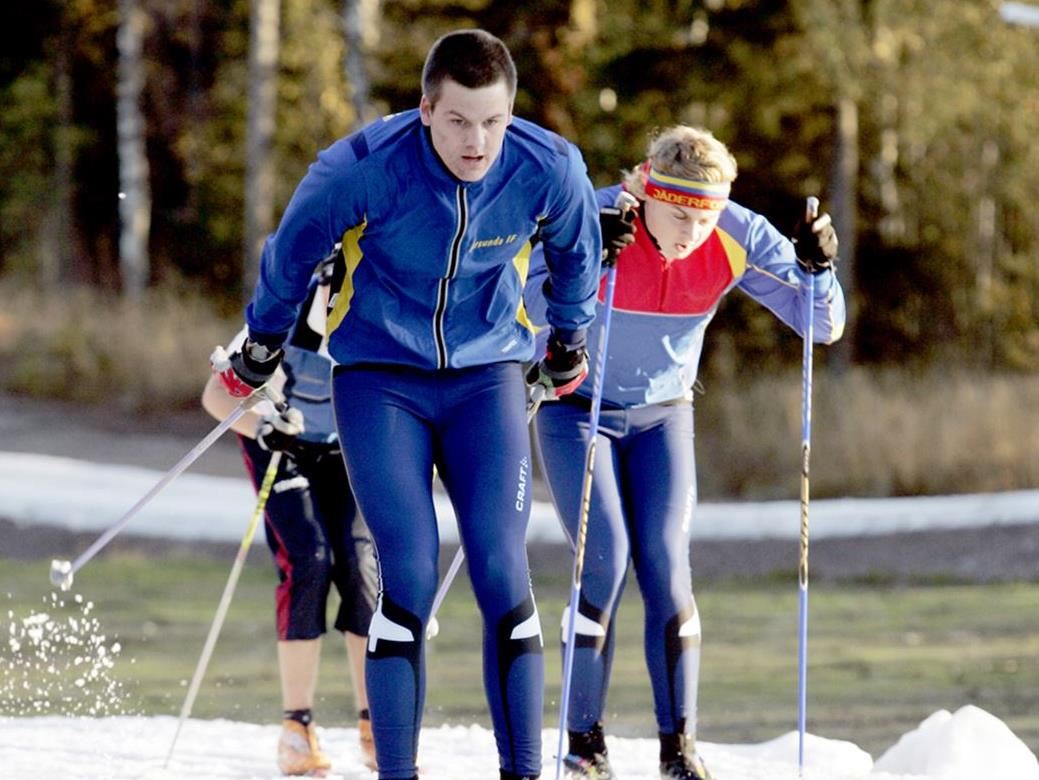 Skidåkning i Högbo