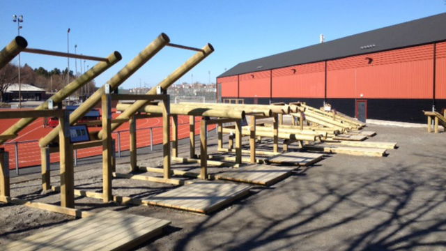 Spånga idrottsplats utegym