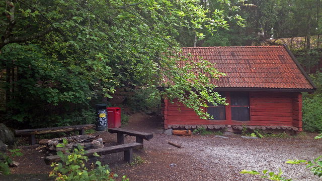 Grillplats vid torpet Lugnet - Judarskogens naturreservat