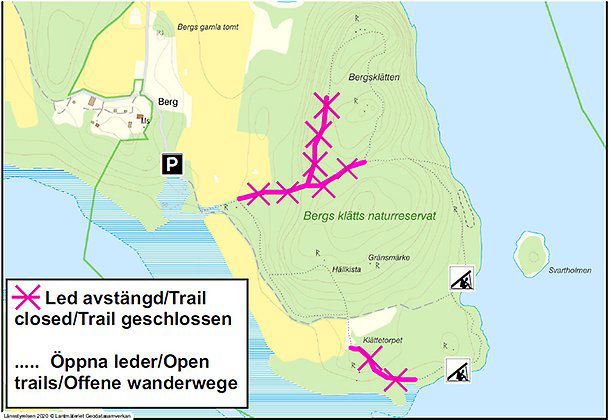 Bergs Klätt, Naturreservat