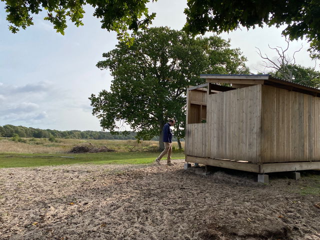 Fågelplattform Gissleviks våtmark