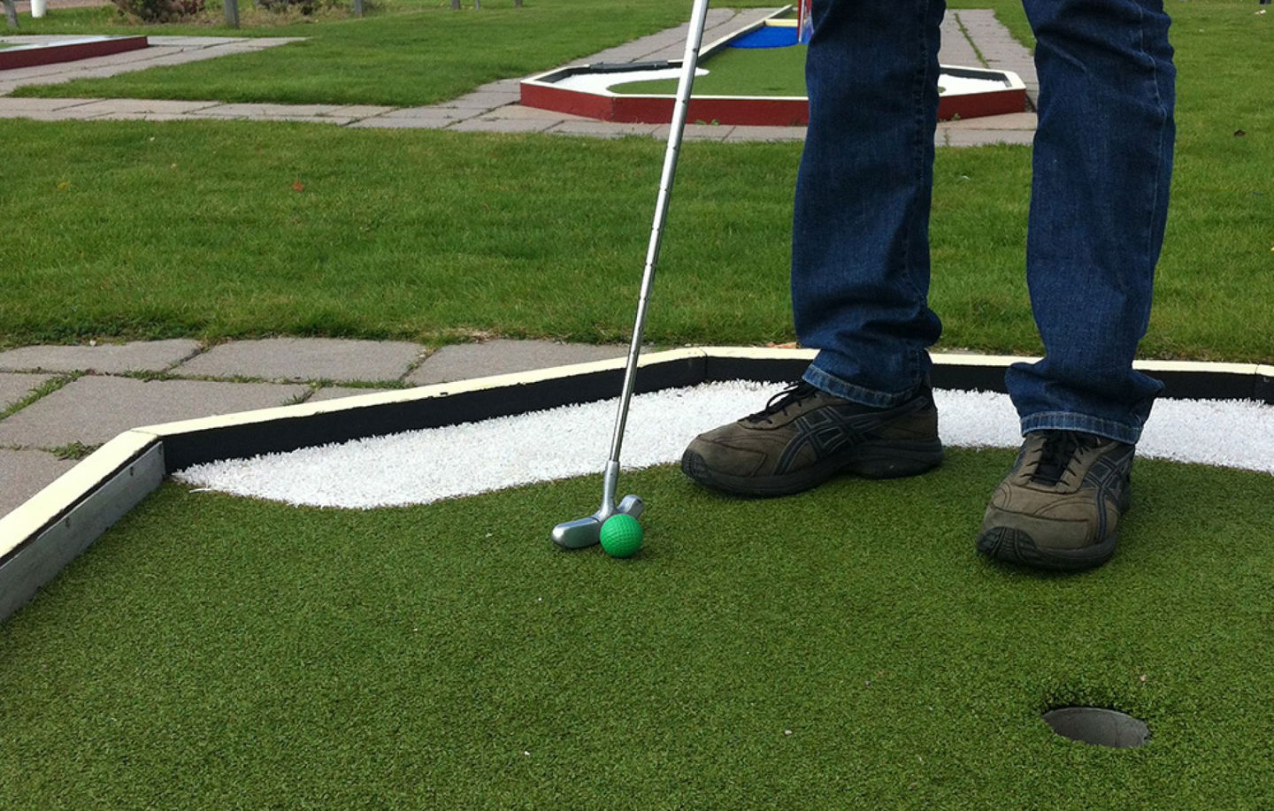 Minigolf i Kristinehamns Gästhamn