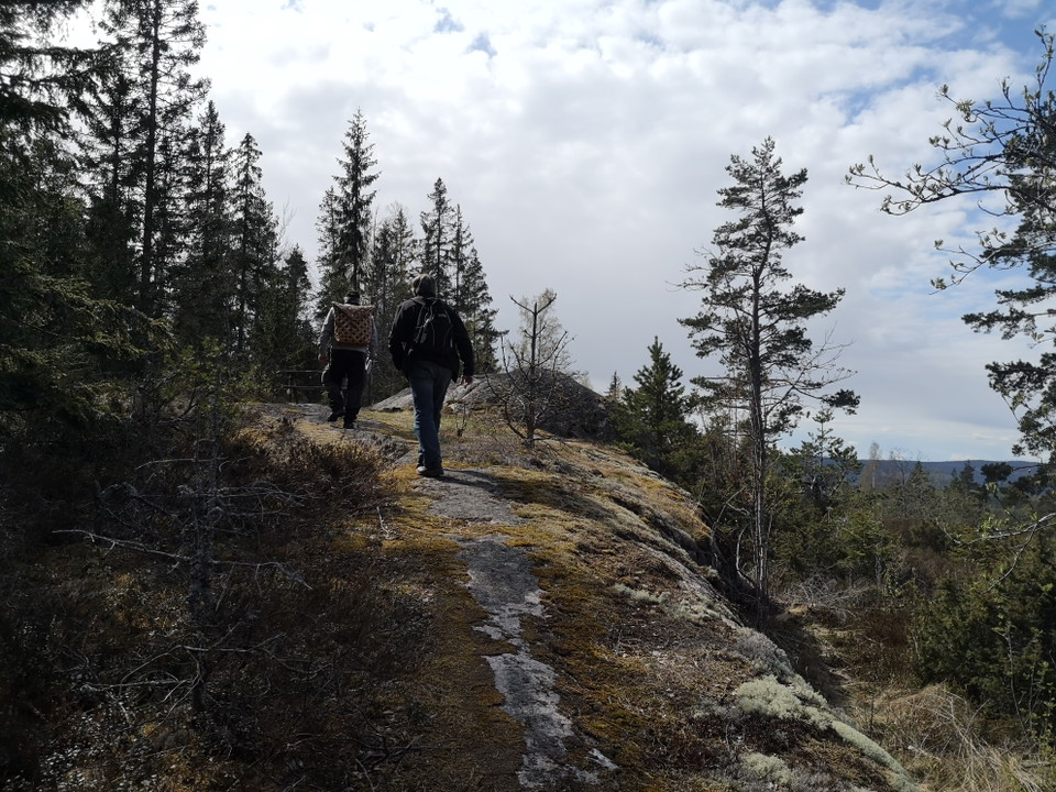 På väg mot Malingsklack