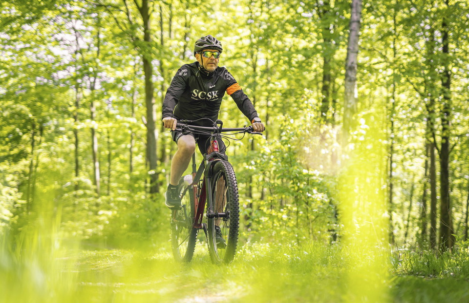 Cykling på Ryssberget