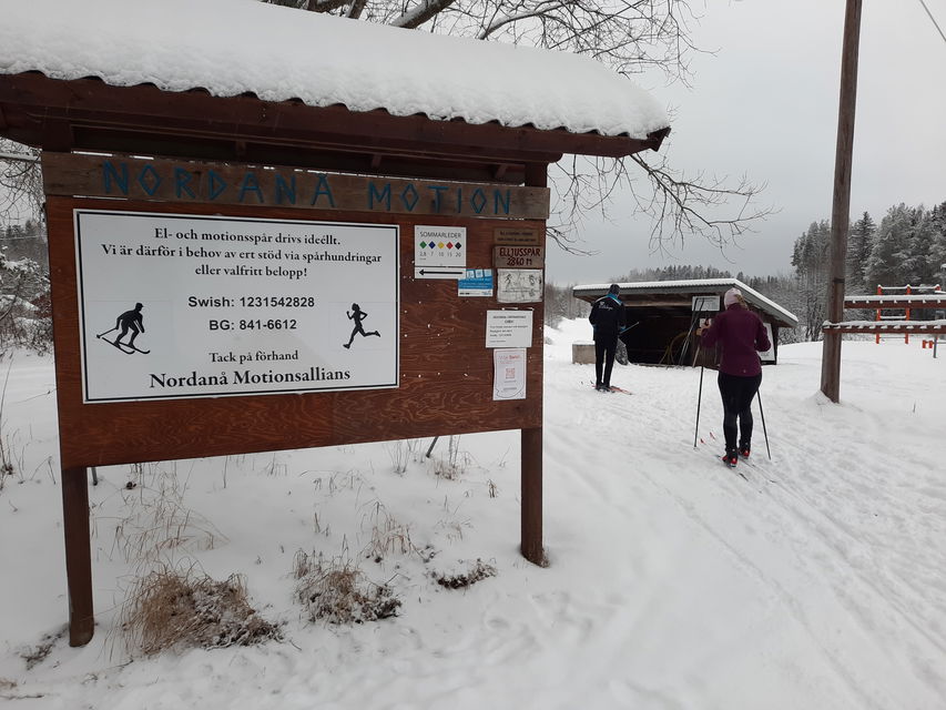 Spårcentralen med vindskydd, grillplats och utegym