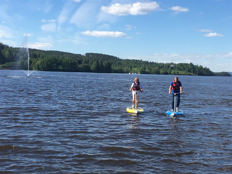 Step boards at the Haldencanal - NEW THIS SUMMER!