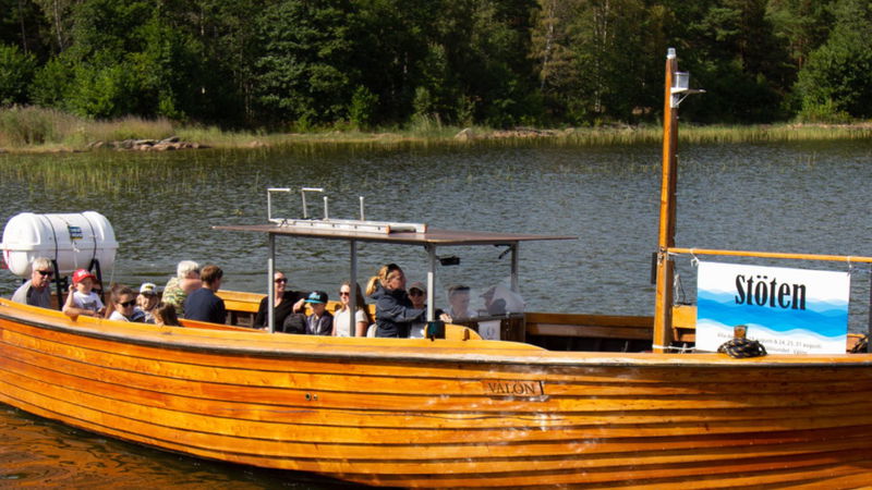 Träbåten Stöten i Kristinehamn