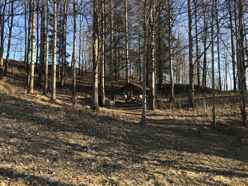 Eldplats mellan Väderkvarnsbacken