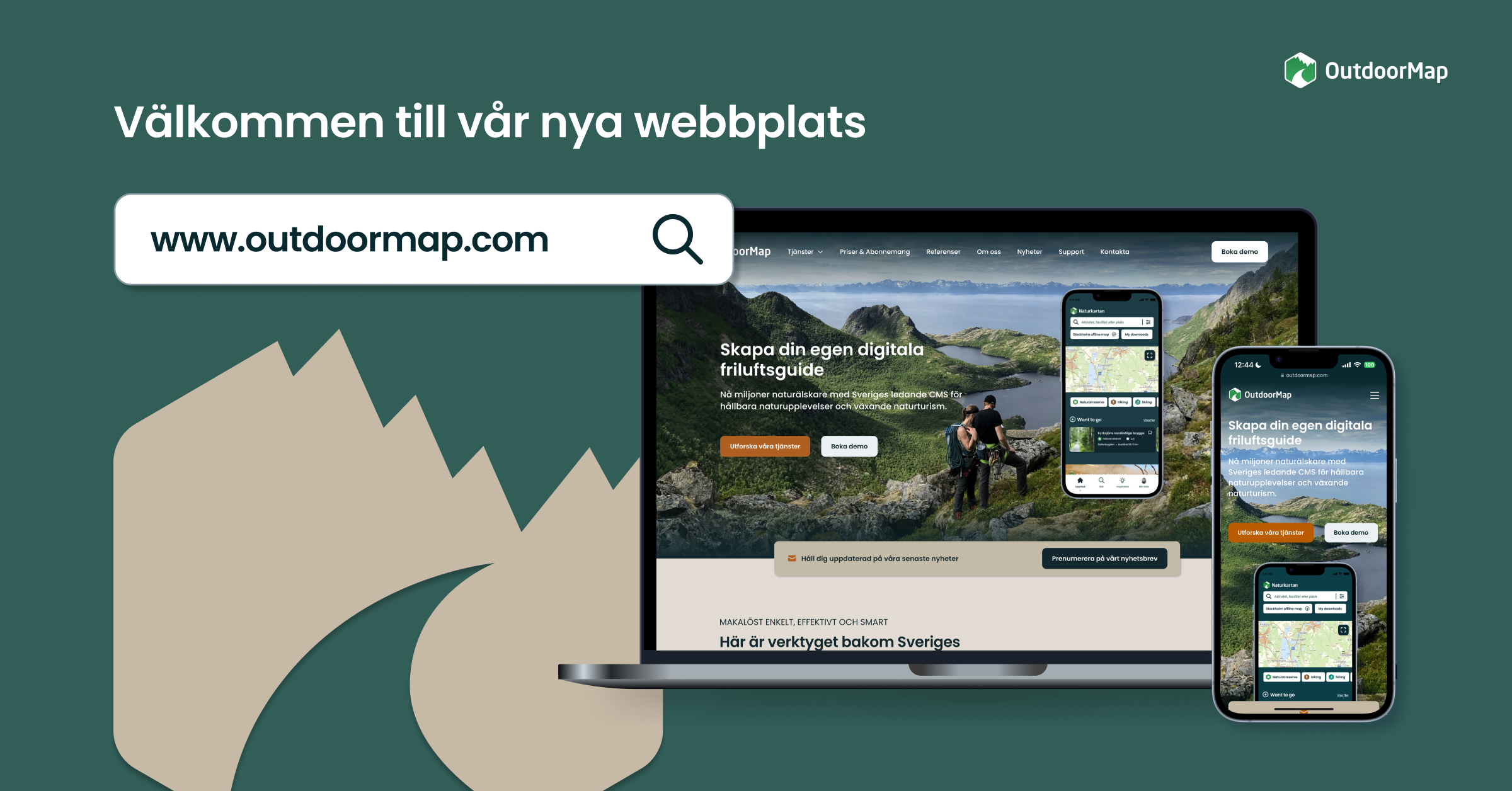 Välkommen till nya outdoormap.com!