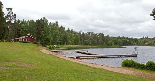 Anslutning Entré Åsabadet SV2 - En del av Smålandsleden