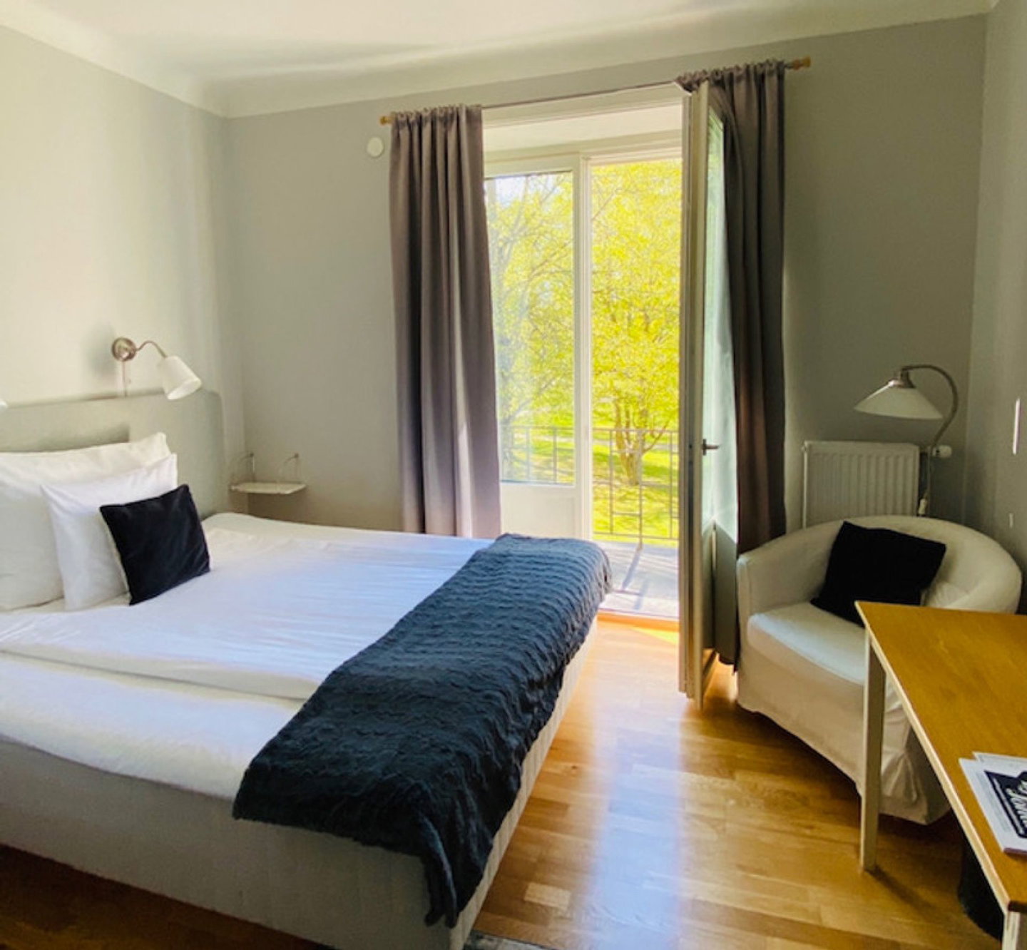 Hotellrum hos Park Hotell i Kristinehamn