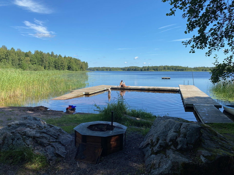 Iläggning Måviksbadet