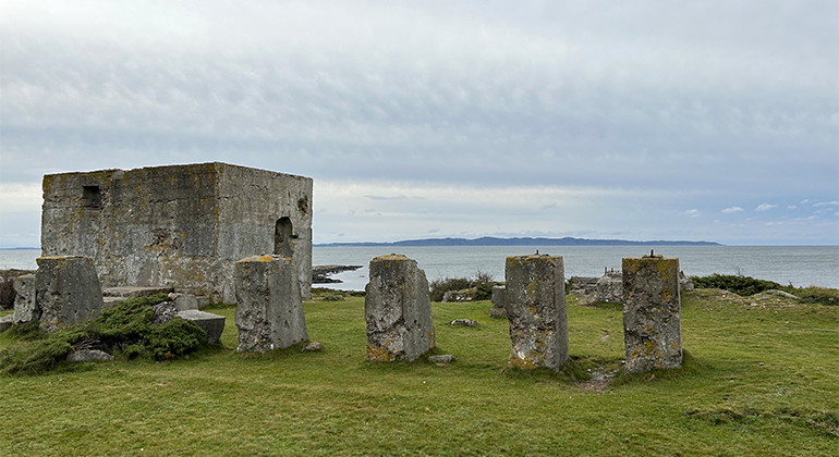Ruin efter Dagshögs stenbrott.