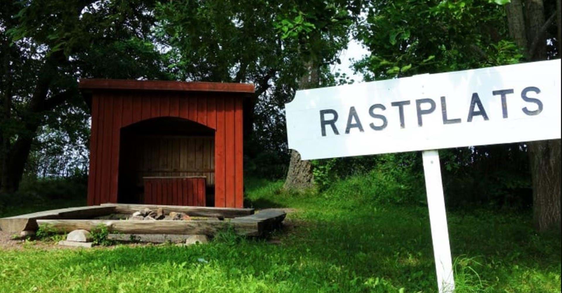Rastplats vid Ruda bro Göta Kanal Linköping