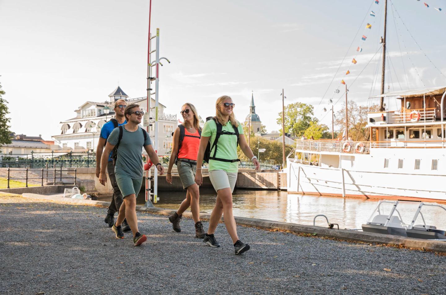 Vandring genom Norrtälje stad på Roslagsleden