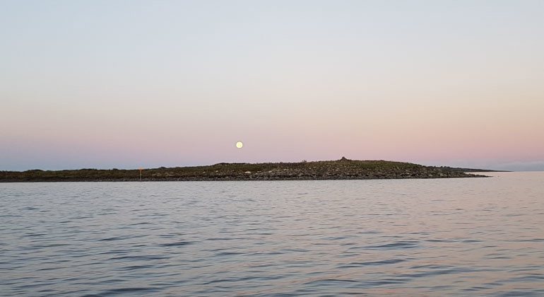 en liten ö i havet