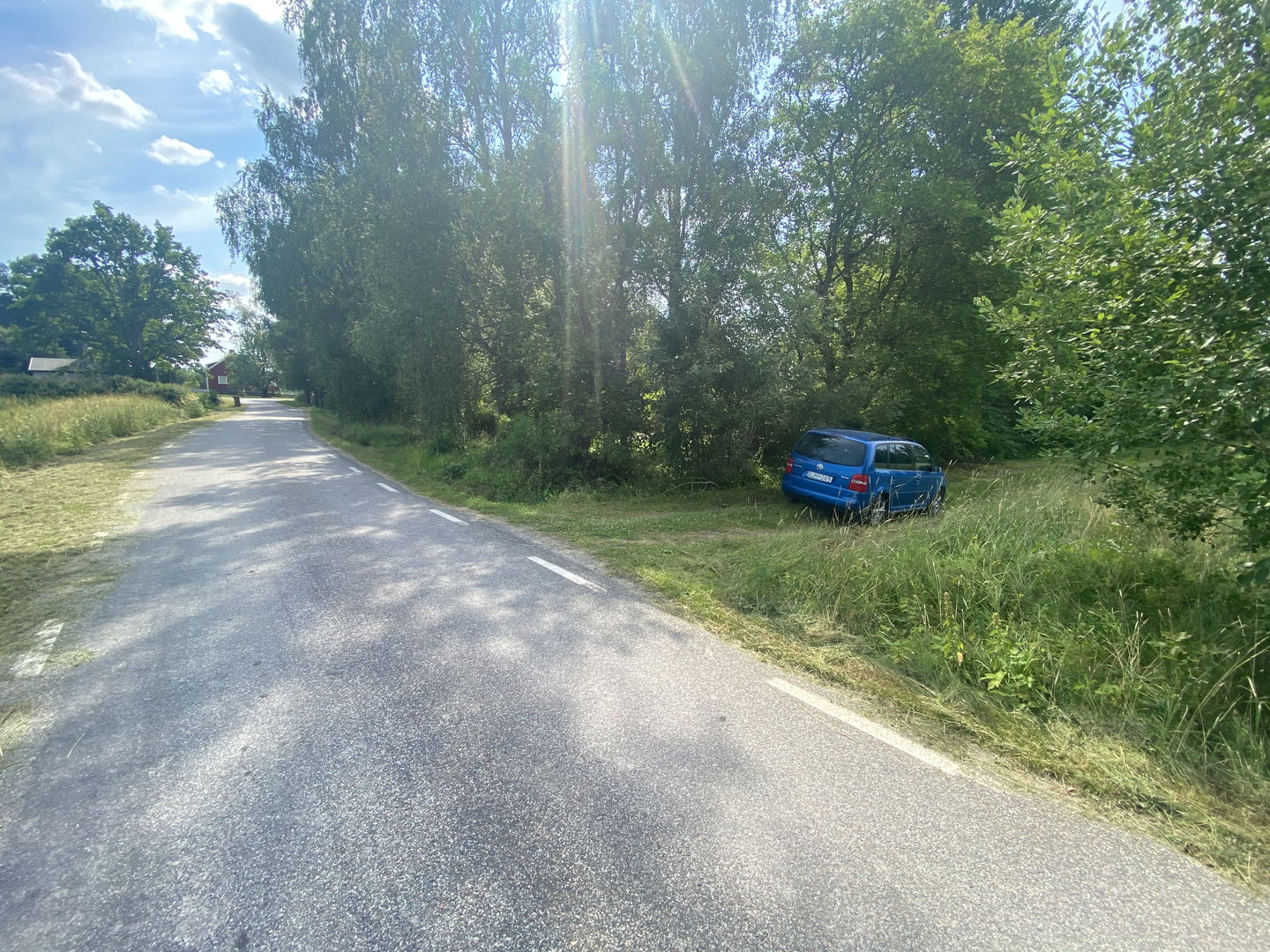 Vägen mot isättningsplatsen