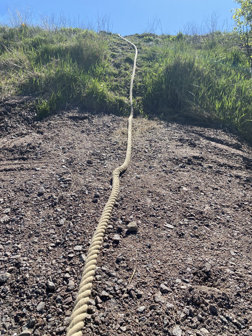 Naturlek klättring