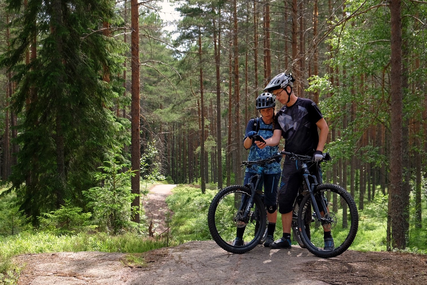 Surahammar — Lindmuren #3 mountain biking trail, 8.7 km (MTB Blue) 