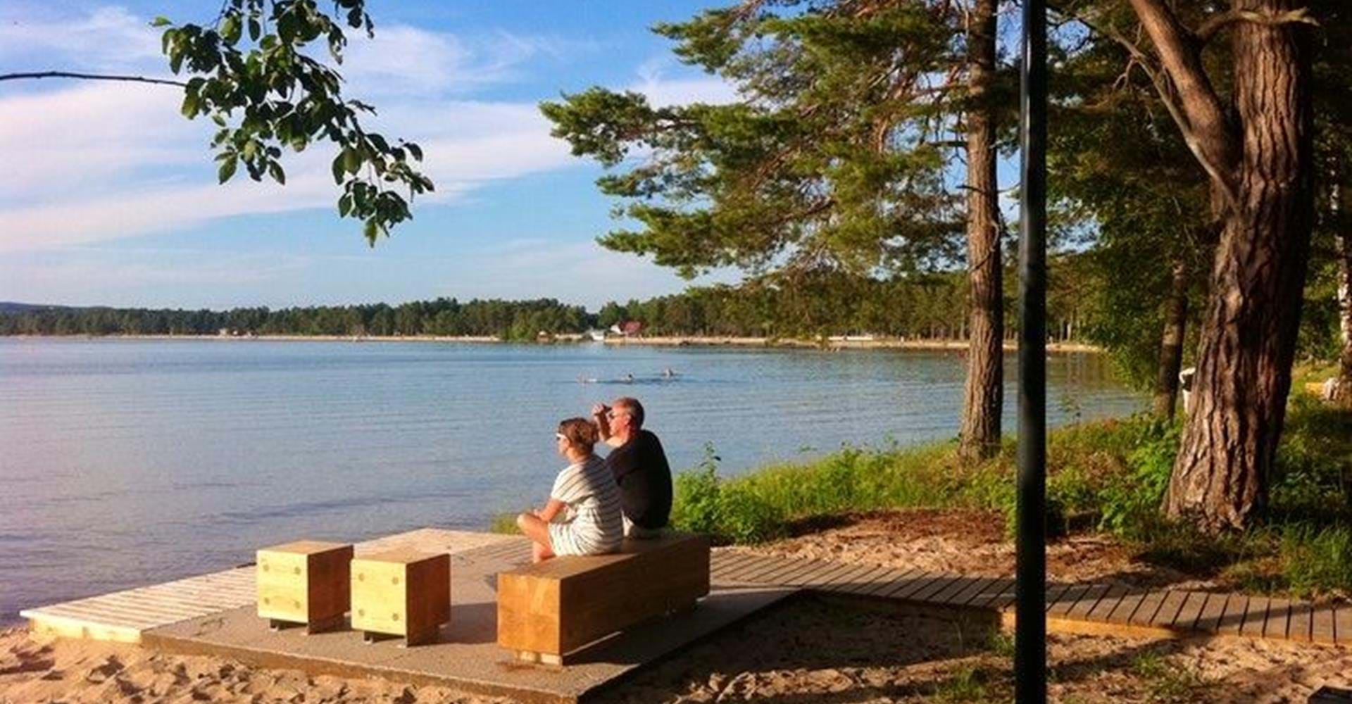 Varamobaden. Rundslinga: Motala Runt. Motala. 