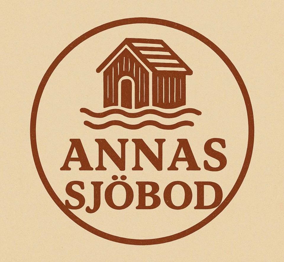 Loggan för Annas sjöbod