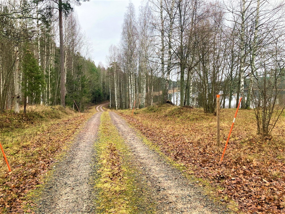 Leden vid Sandviken med utsikt över Annsjön