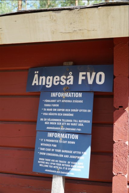 Fishing rules by Ängeså FVO