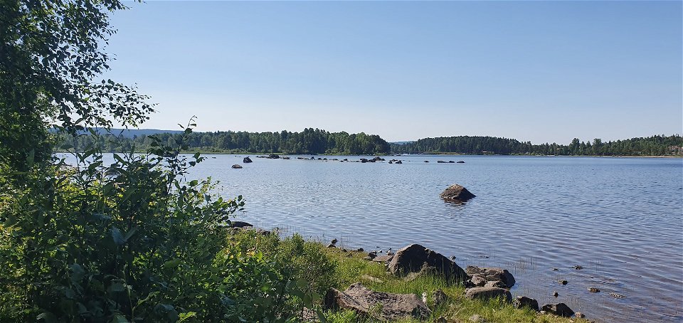 Utsikt över Svärdsjön