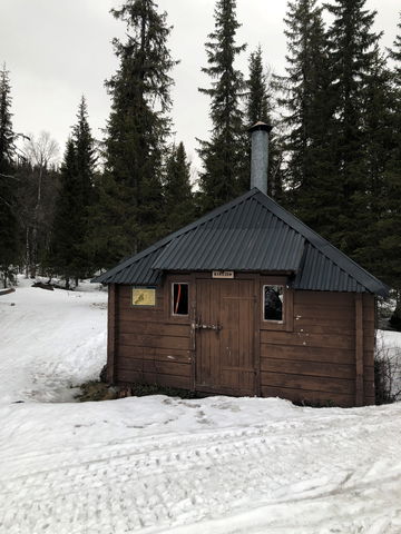 Kåta Baksjön Njakafjäll