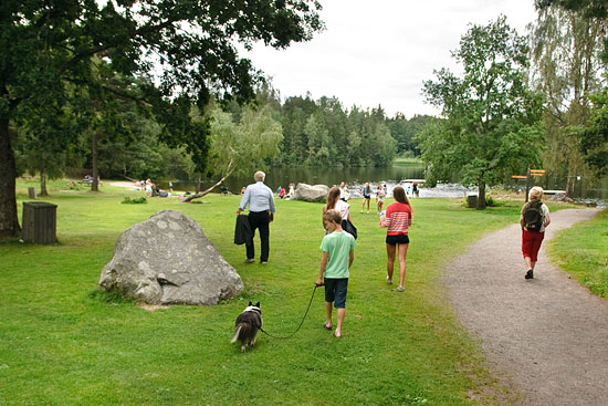 Badplatsen Fjällnora.