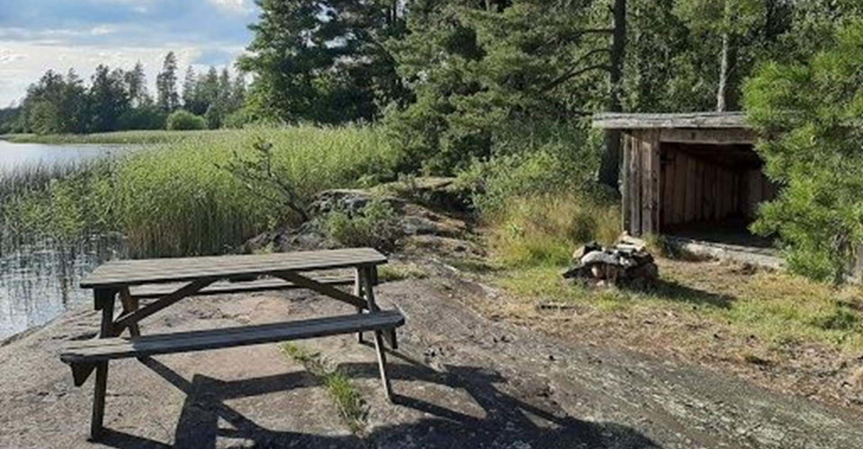 Vindskydd vid Högsjön
Etapp Valdemarsvik sydväst