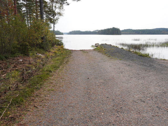 Båtramp Norra Vallsjön