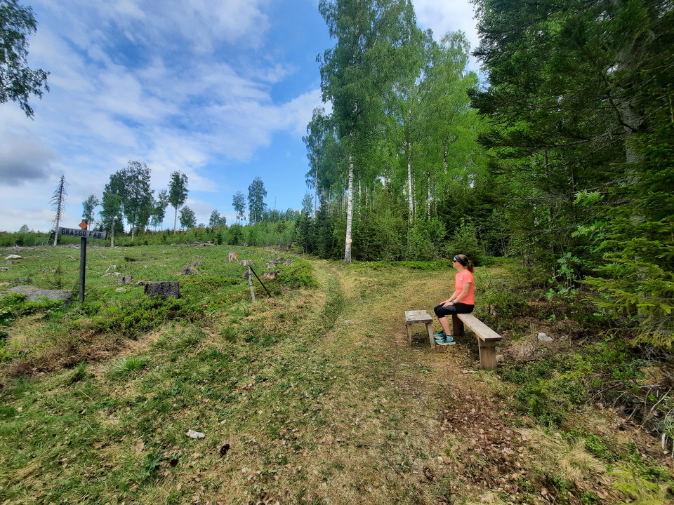 Perfekt ställe att vila benen längs med Torparrundan