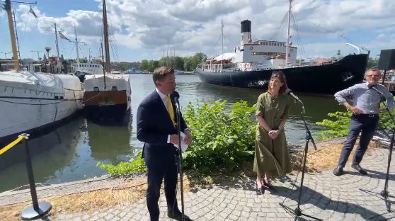 Invigning Djurgårdsstrand