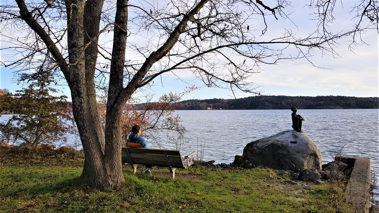 Den Lilla havsfröken av Liss Eriksson. Foto Lidingö stad.
