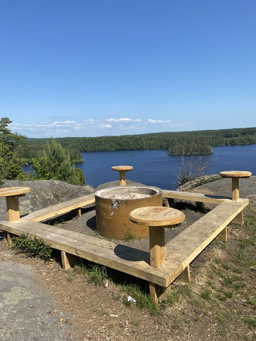 Valhall ättestupa grillplats