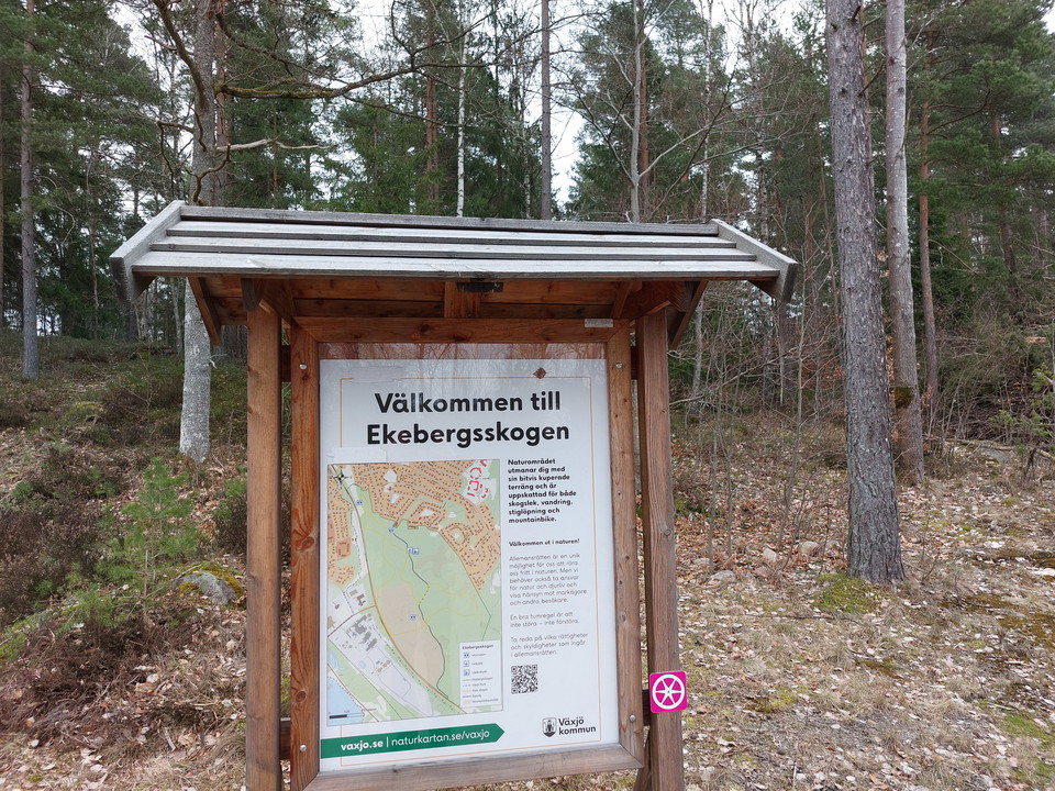 Naturinformation på plats