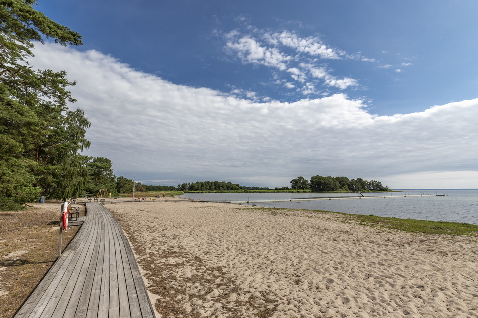Sandstrand, Fulviks badplats
