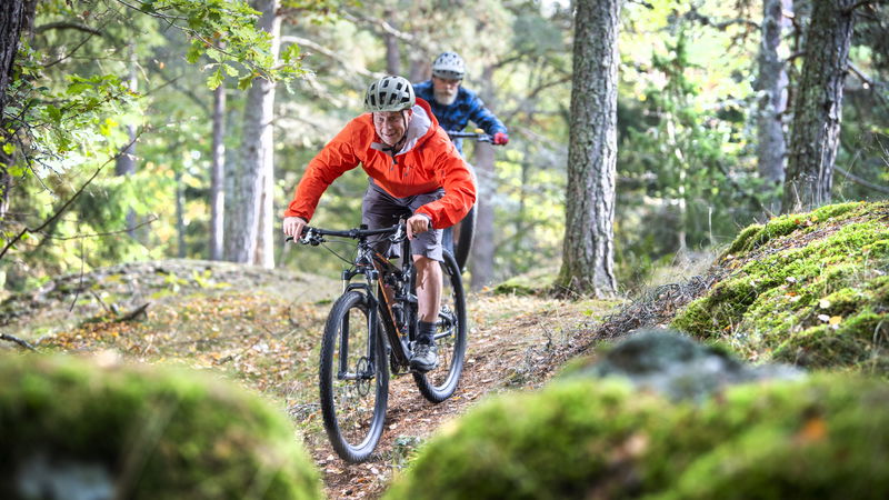 Västerås — Björnen mountain biking trail (MTB Blue)