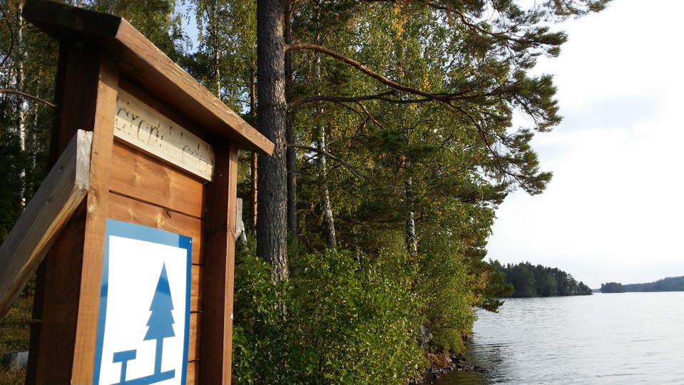 Rastplats för tre längre leder